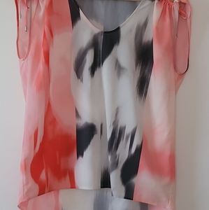 CALVIN KLEIN SLEEVELESS BLOUSE